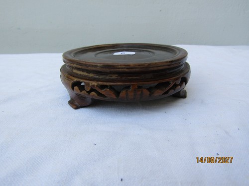 Ancien socle en - ancien, bois