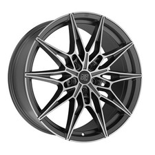 JANTES ROUES MSW MSW 75 POUR VOLKSWAGEN GOLF V R32 8.5X19 5X112 MATT GUN ME JT4