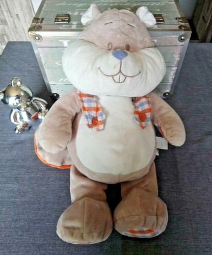 Peluche doudou raton laveur