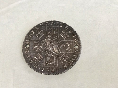 Pièce shilling argent - pièce,