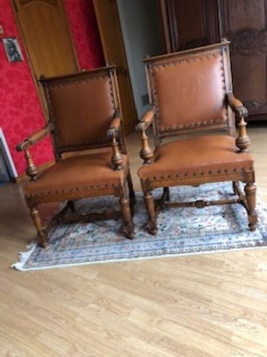 Fauteuils louis xiii - fauteuils,