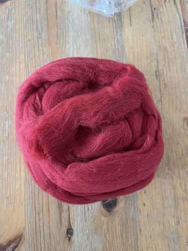 Laine feutrer rouge - à,