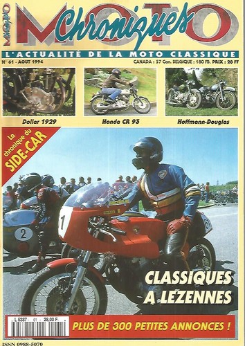 Chroniques moto honda cr - chroniques,