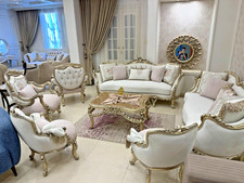 Salon complet Louis XV blanc