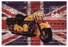 Plaque murale métal tableau