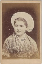 Boulogne sur Mer 4 photos 19ème  Boulonaises costumes locaux  coiffes Berthaud .