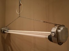 1/4 Vintage Néon Lampe Industrielle Lustre Luminaire  Design 70' Déco Loft  LED