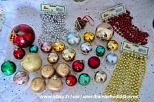 Lot d'Anciennes décorations