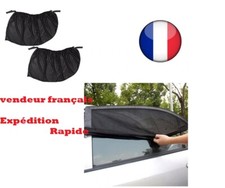 Pare Soleil Auto Chaussette rideaux Voiture Protection Anti UV Vitre 75 cm x 50