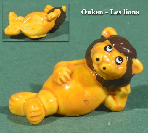 Onken lion peint sans - lion,