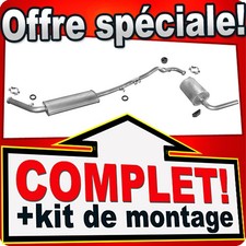 Ligne pot d'échappement pour