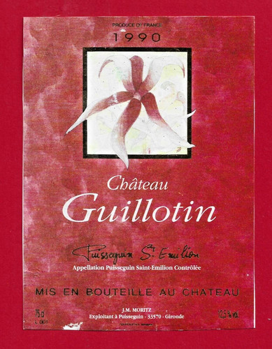 Etiquette bordeaux - 89/06,
