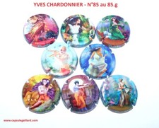 Série de 8 Capsules de champagne - YANNICK CHARDONNIER N°85 au 85.g