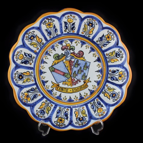 Ancien assiette céramique - ancien,