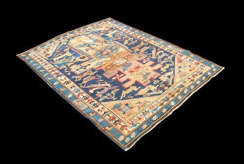 Hand made antique kazak - made, /