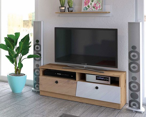 Lowboard meuble 120cm - tv,