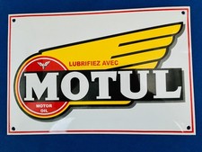 Plaque Email véritable MOTUL