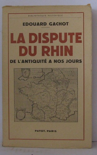Dispute rhin de - la,