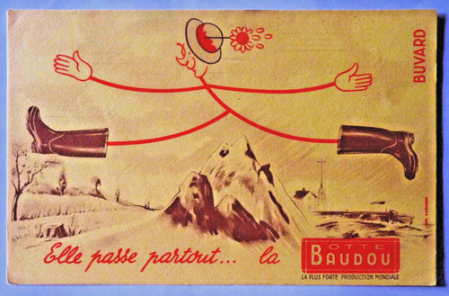 Buvard baudou botte - -,