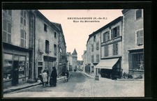 CPA Sauxillanges, Rue du