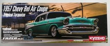 Kyosho 1/10 1957 Chevrolet Bel Air Coupe Tropical Turquoise Car 34433T1C / Boîte