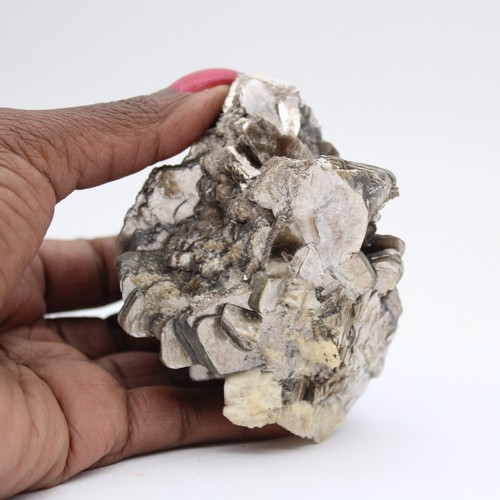Mica tourmaline noire sur - et,