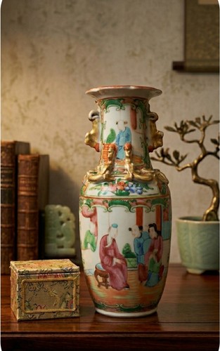 Vase chinois ancien porcelaine