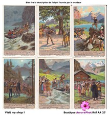 GUILLAUME TELL D'APRÈS L'OPÉRA DE ROSSINI, LOT 6 CHROMOS  -AA27