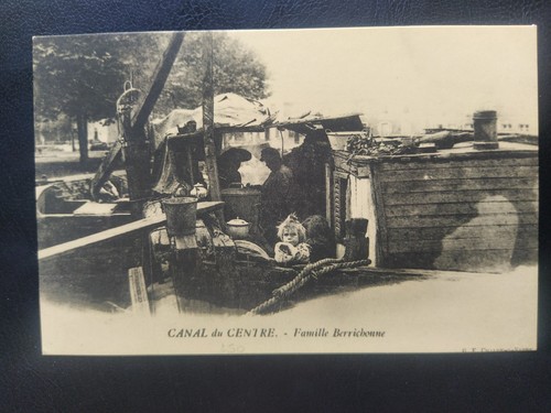 Carte postale canal centre - postale,