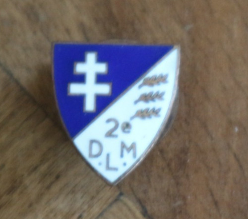 Ancien insigne militaire - ancien, 2e
