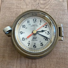 Horloge hublot Plastimo laiton (ne fonctionne pas)