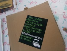 Catalogue pub auto prospectus voiture Boite automatique Opel