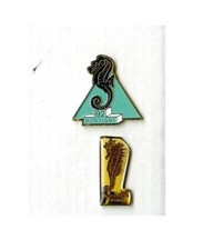 Lot 2 pin's hippocampe seahorse