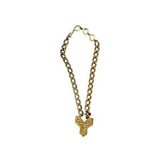 Yves Saint Laurent  Vintage Gold Color Y Necklace  Big Chains