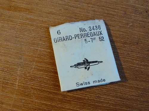 Piece horlogerie montre girard - horlogerie,