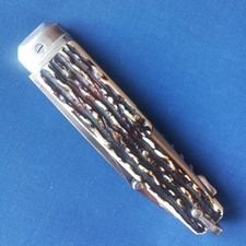 Grand Couteau de CHASSE  à pompe., ancien très bon état