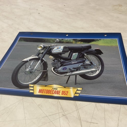 Motobécane d52 1966 - 1966, fiche