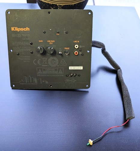 Klipsch subwoofer amplifier - klipsch,