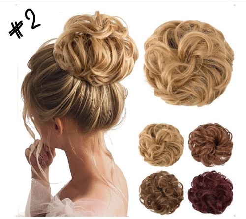 Postiche chignon couleur - postiche, blond