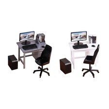 Bureau et chaise d'ordinateur