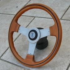Volant Bois 36cm complet Peugeot 504 & Autres Anciennes signées Pininfarina
