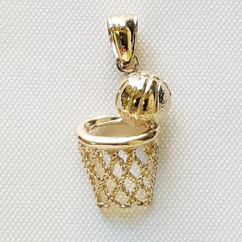 14k jaune basketball - 14k, or
