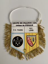FC Tours RC Lens fanion coupe