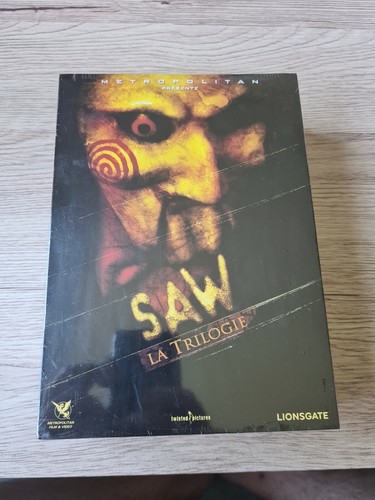 Saw trilogie coffret dvd - saw,