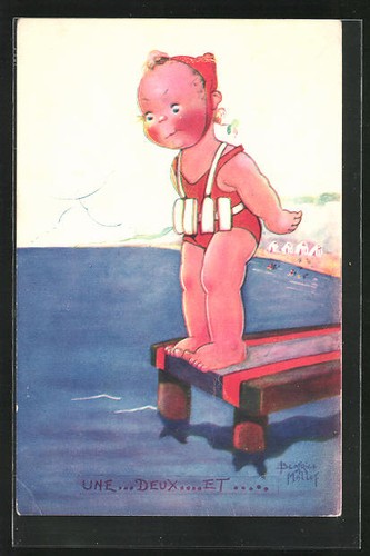 Carte postale artiste - carte, d'artiste