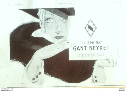 Publicite lingerie neyret 1930 - publicite,
