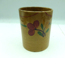 Pot à confiture  faience de GIEN old French earthenware pot.