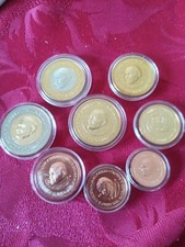 Serie Euros Spécimen Essai Trial Probe Vatican 2005  Jean Paul II