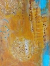 Tableau Déco - Acrylique et collages sur toile - 50 X 50