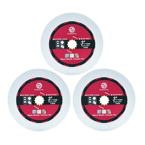 Disque diamant verre - 75mm, 3